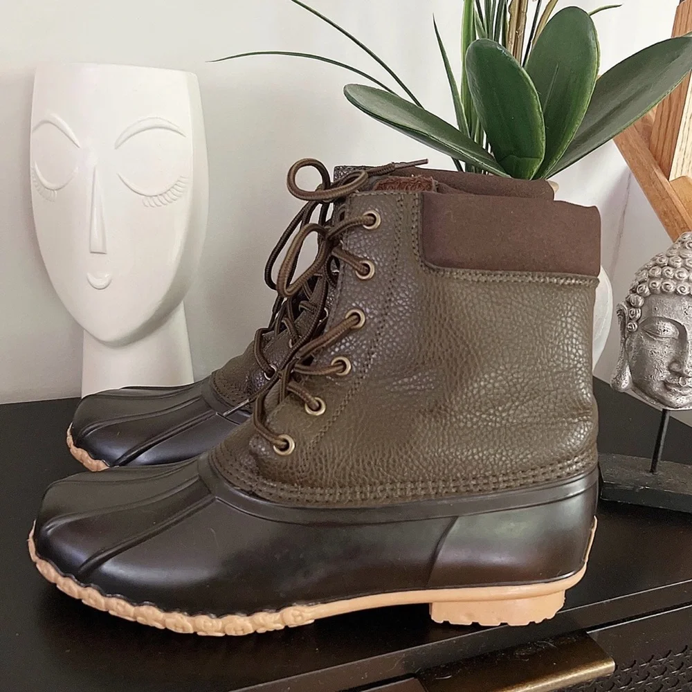 Weatherproof Dark Brown Boots - Picture 1 of 6